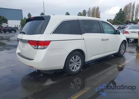 2017 Honda Odyssey Ex-L z USA, uszkodzony, nr VIN 5FNRL5H63HB015447